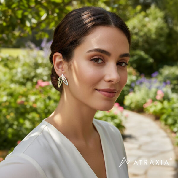 Aretes alas libélula