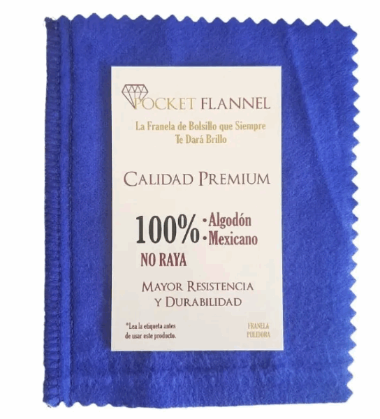 Franela Para Pulir Plata y Oro